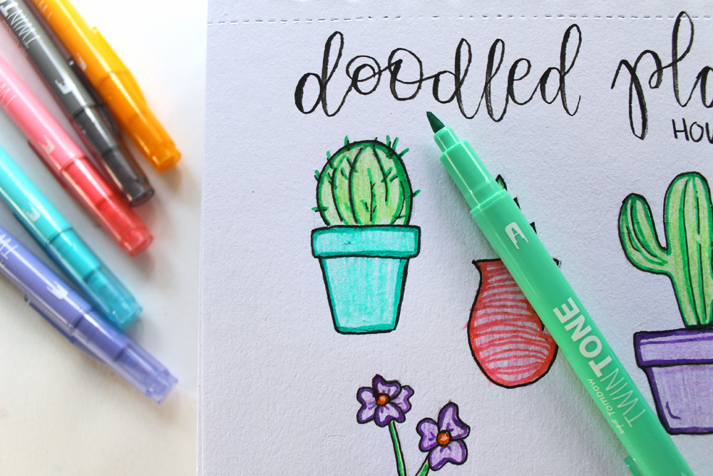 How to Doodle: 6 Plants to Draw! - Tombow USA Blog