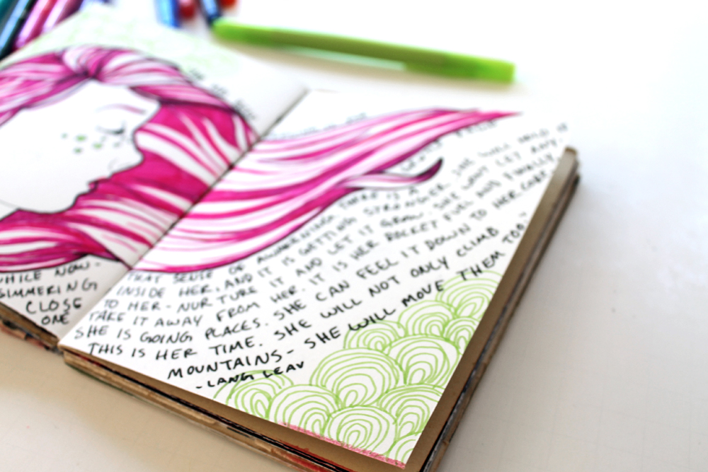 Learn how you can use Tombow's Brand New TwinTone Dual Tip Markers in your art journal and other paper crafts using this tutorial by Katie Smith!