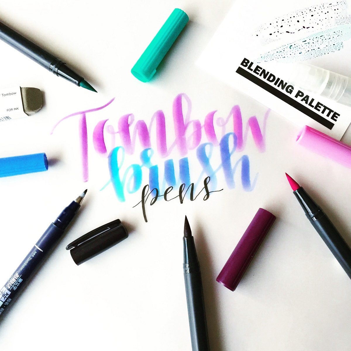 tombow lettering