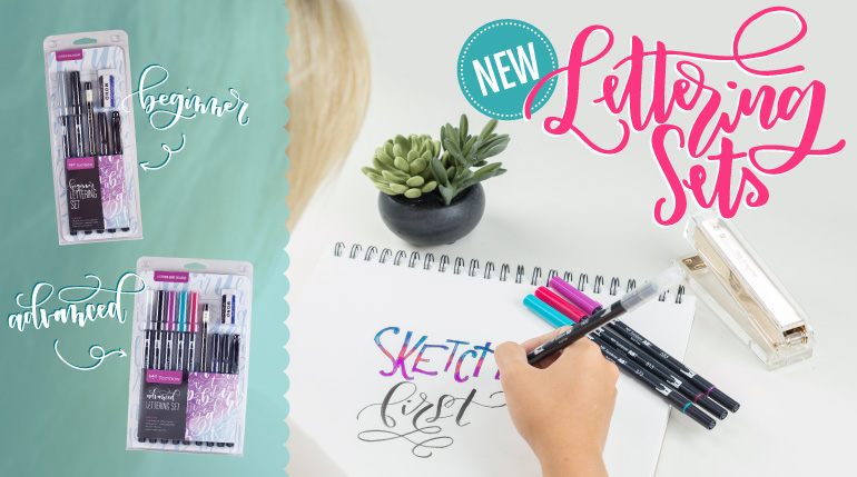 Tombow's new lettering sets - everything you need to get started hand lettering