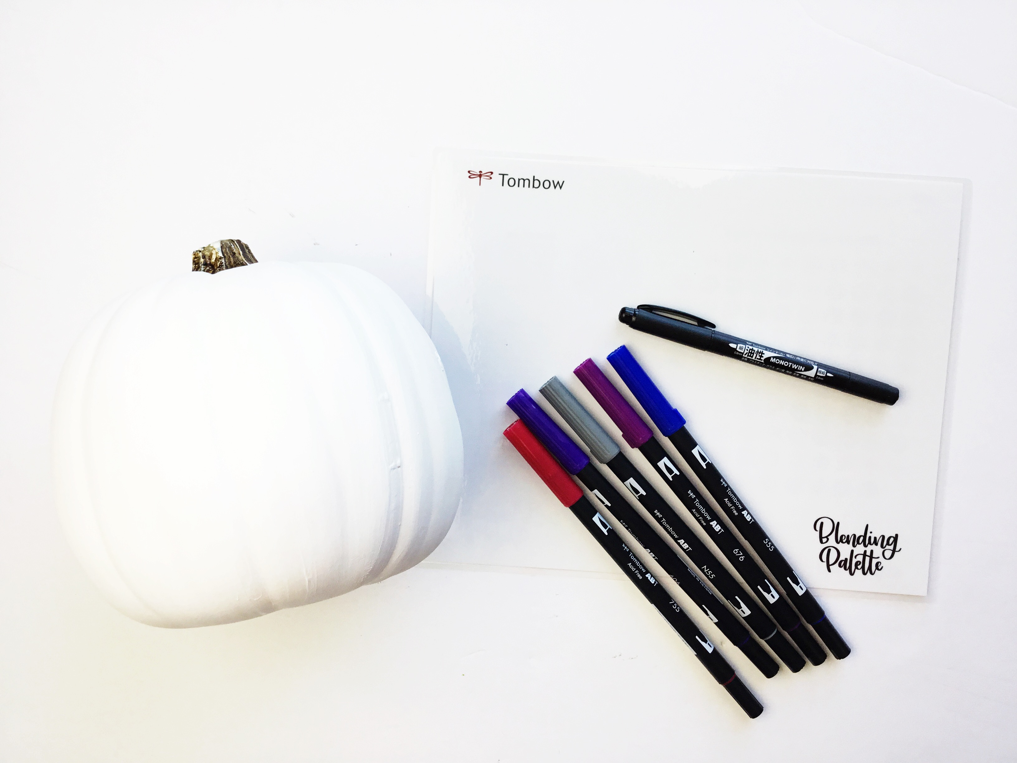 DIY Harry Potter pumpkin | how to create your own Harry Potter themed fall decor with #Tombow