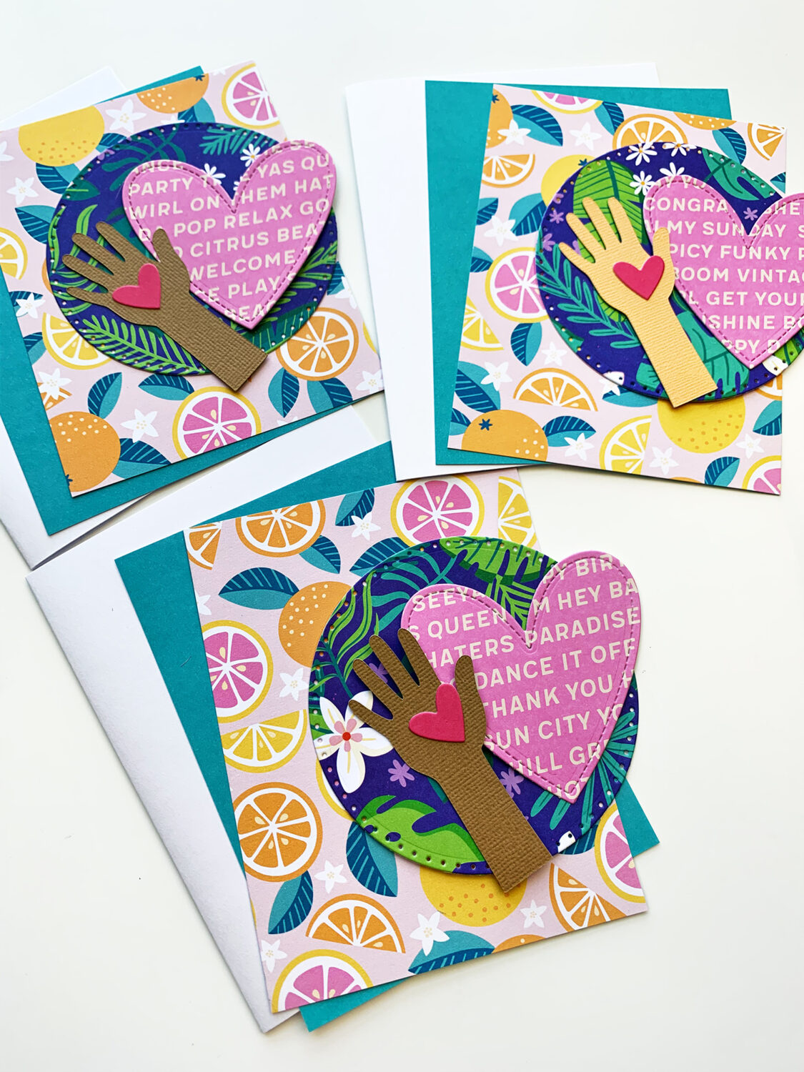 One of the easiest ways to create many cards in minutes is to repeat the designs. #tombow #cardmaking