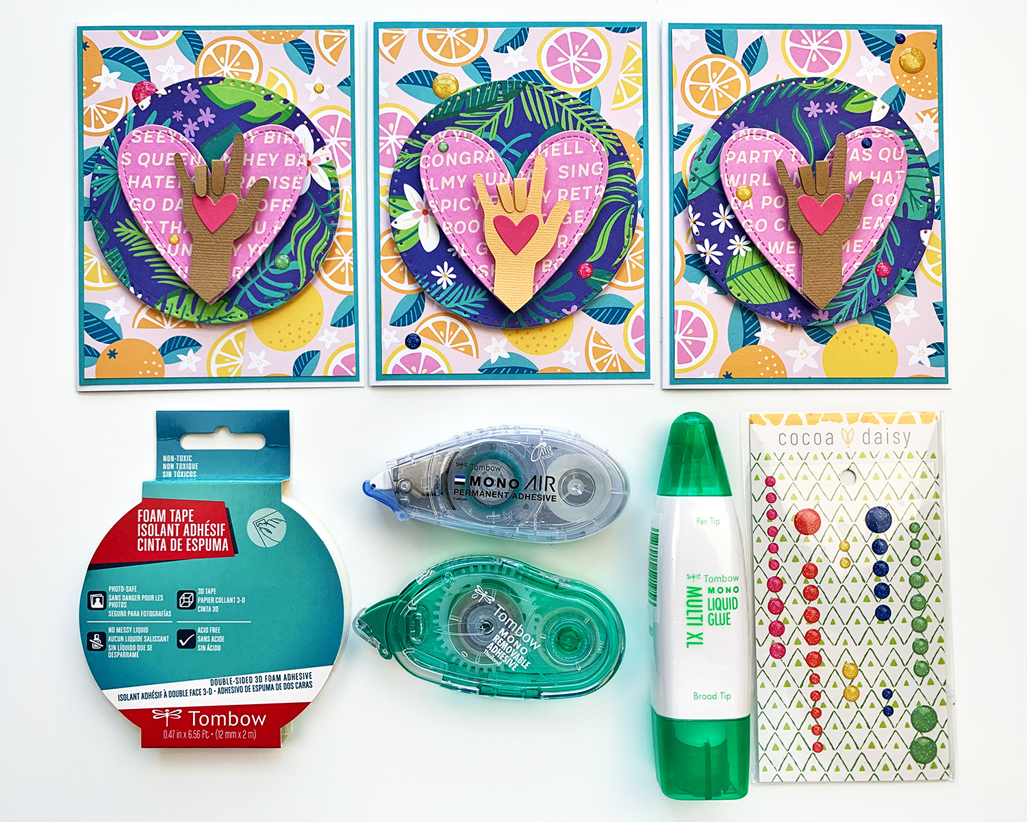 Make Friendship Cards in Minutes with an Assembly Line Process - Tombow USA  Blog