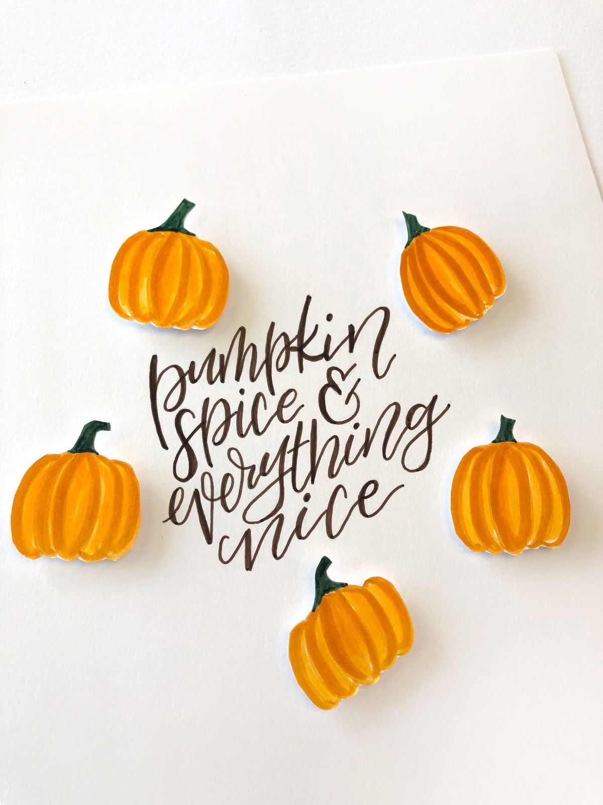 Create Floating Pumpkins with @aheartenedcalling and Tombow's Foam Tape! #tombow