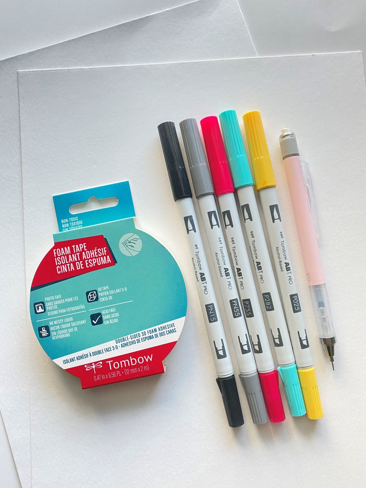 How to Paint like Bob Ross Using Dual Brush Pens - Tombow USA Blog