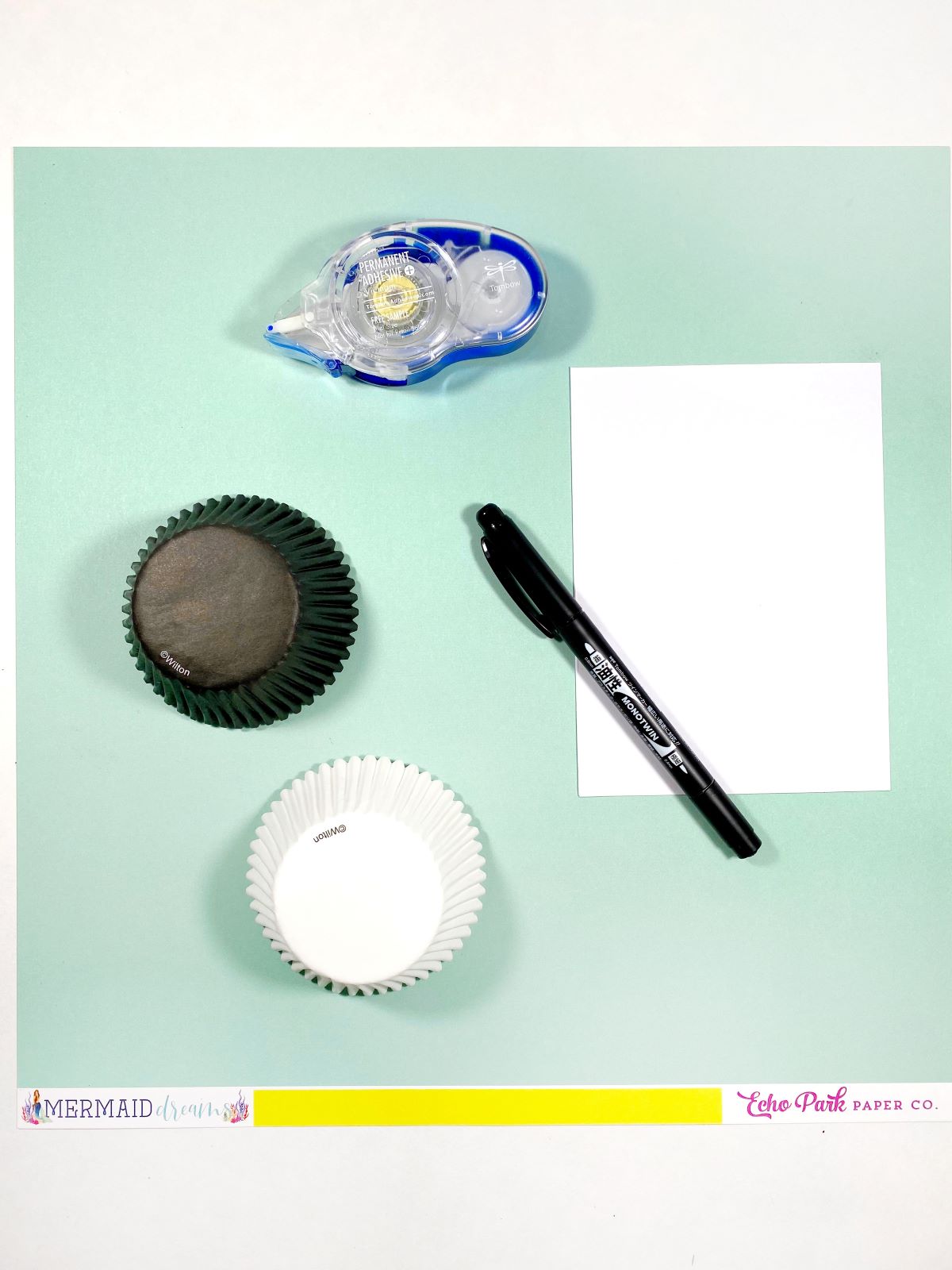 Create an Easy Cupcake Liner Caterpillar with @tombowusa and @aheartenedcalling #tombow #crafts