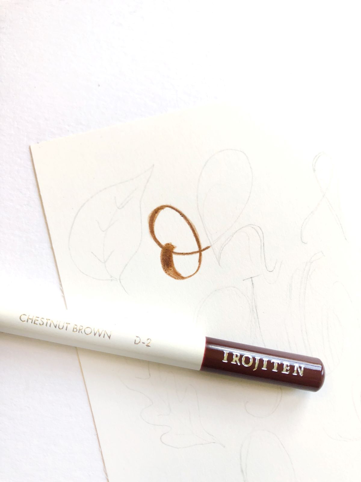 Letter An Autumn Pun with Tombow Irojiten Pencils and @aheartenedcalling #tombow #irojiten