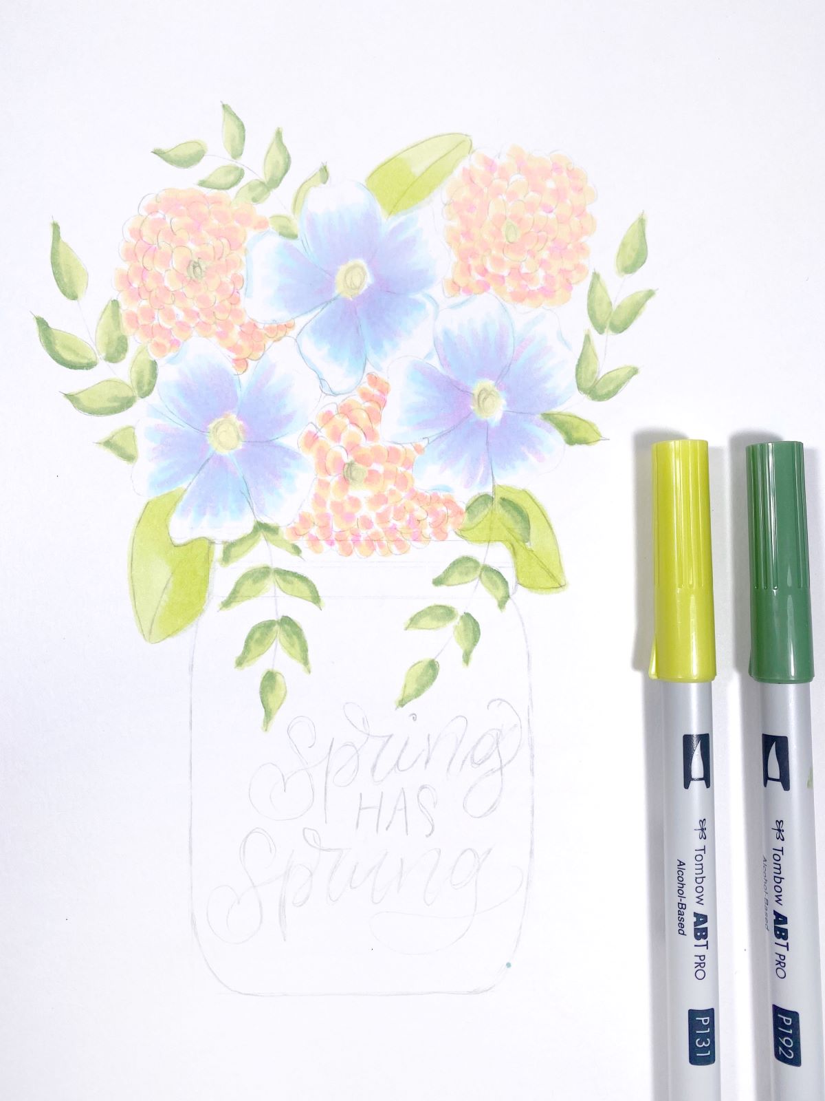 Tips for Drawing Simple Flowers Using MONO Drawing Pens - Tombow USA Blog