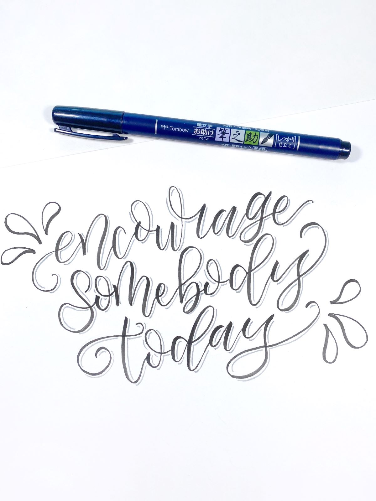 Tombow's Top 5 Tools For Lettering! #tombow #lettering