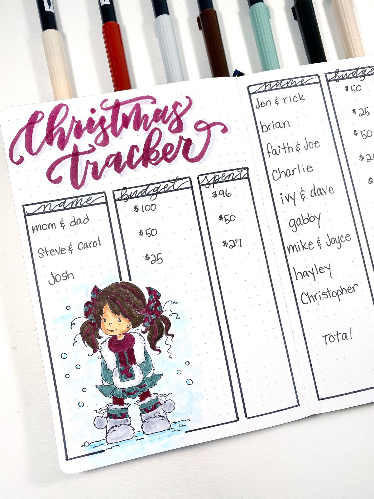 Use Tombow Markers and Whimsy Stamps for your Christmas Crafts! Follow along with @aheartenedcalling #tombow #whimsystamps