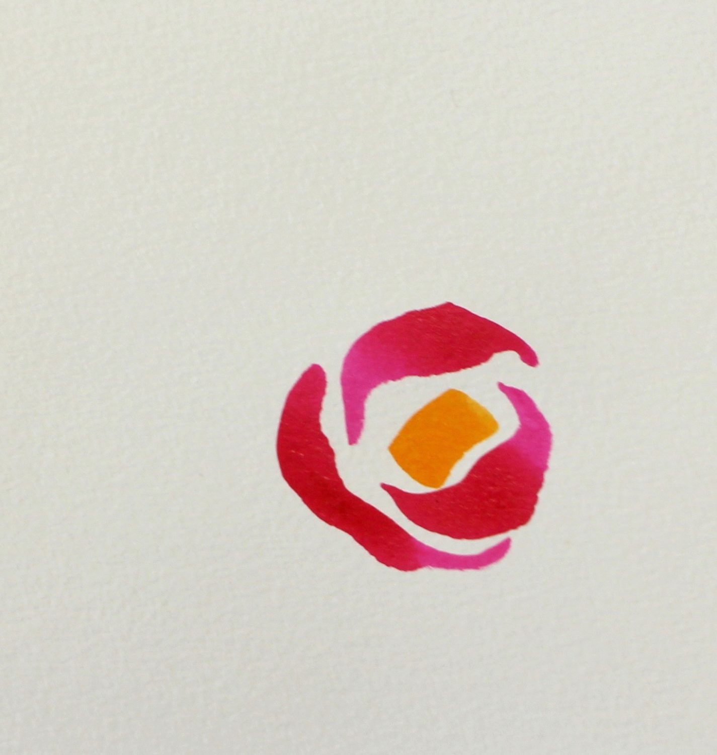 @mariebcreates #tombowusa #handmadewithlove Step 1 watercolor rose