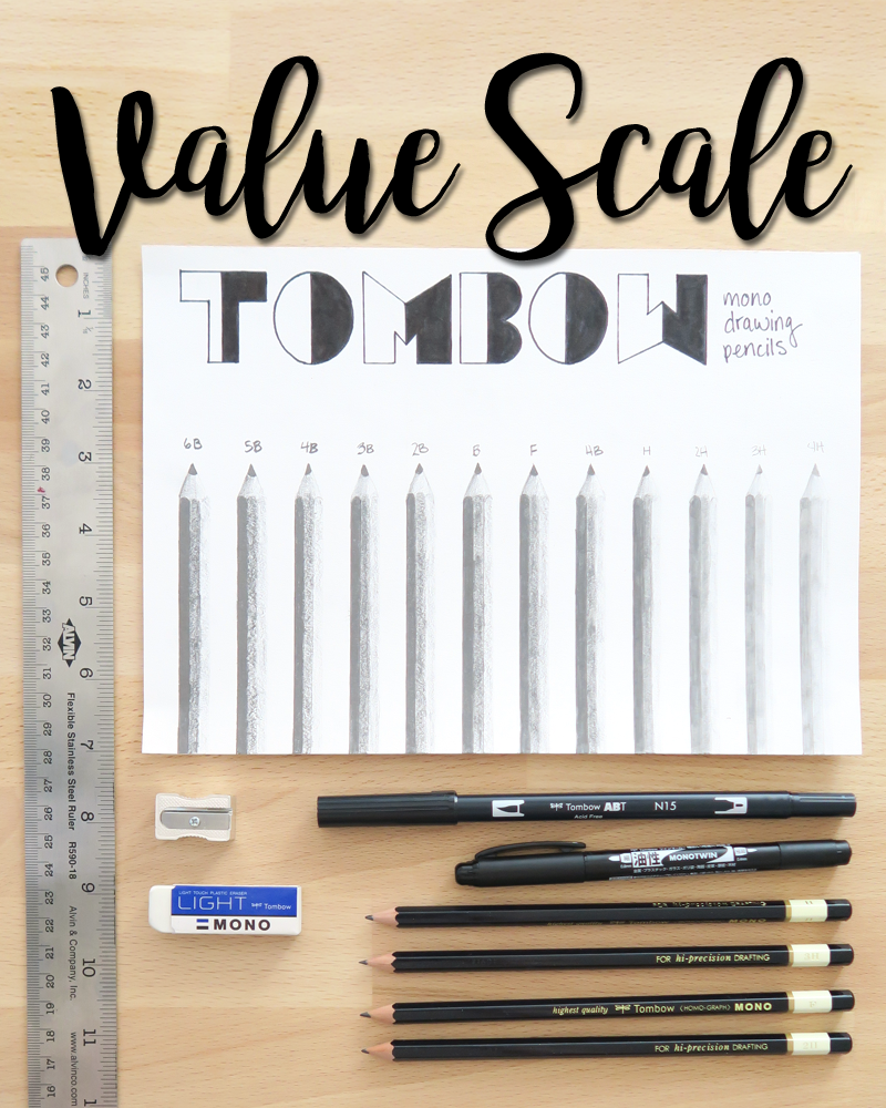 MONO Drawing Pencil Set Basics - Tombow USA Blog