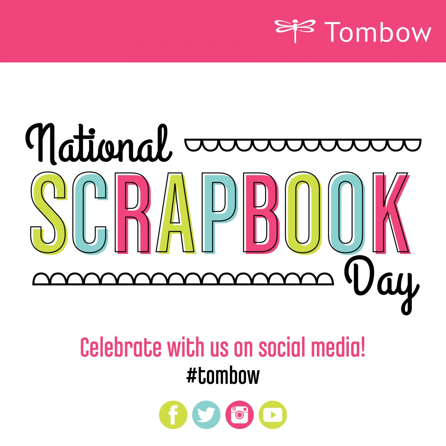 Celebrate National Scrapbook Day with @tombowusa!