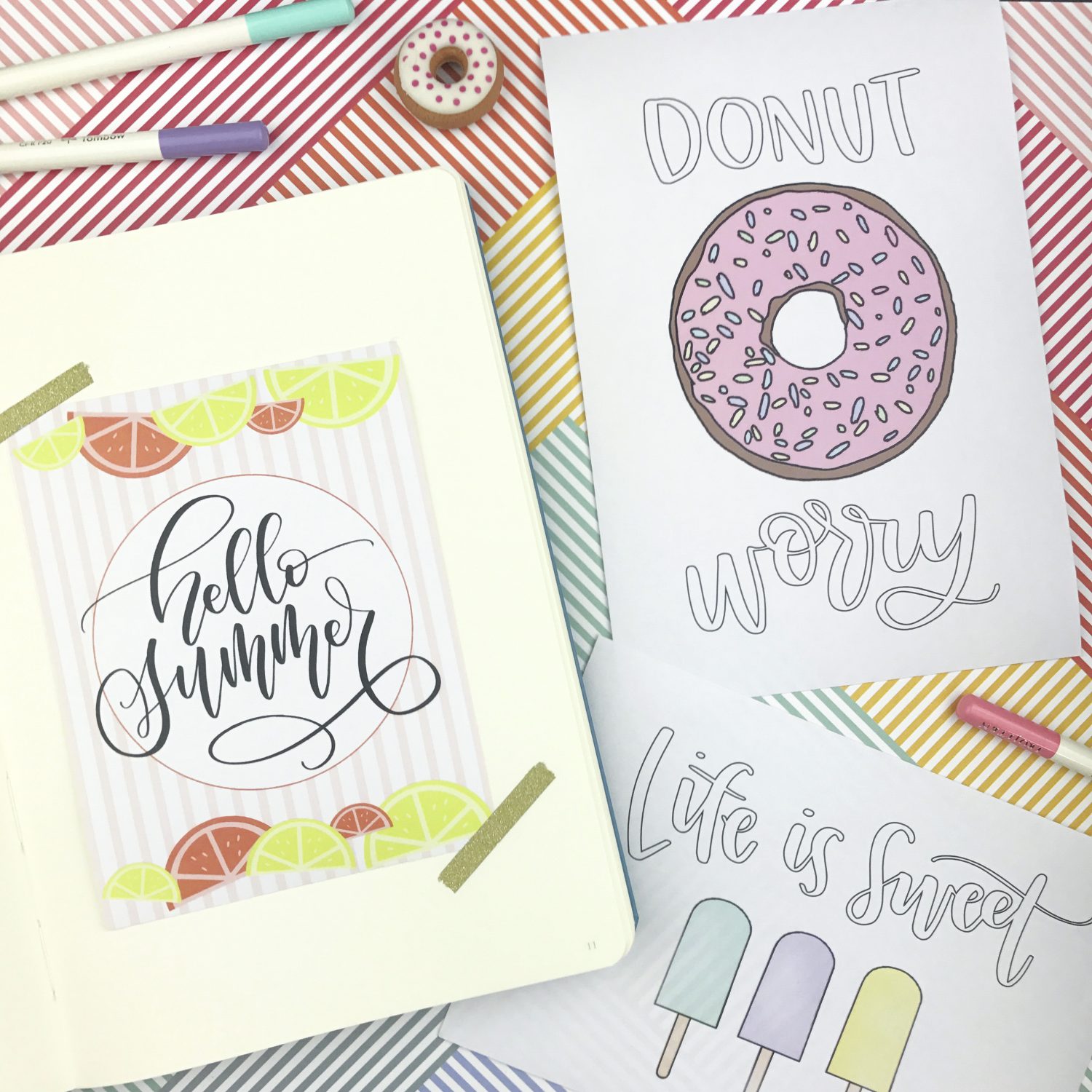 Celebrate National Scrapbook Day with @tombowusa by downloading these free printables!