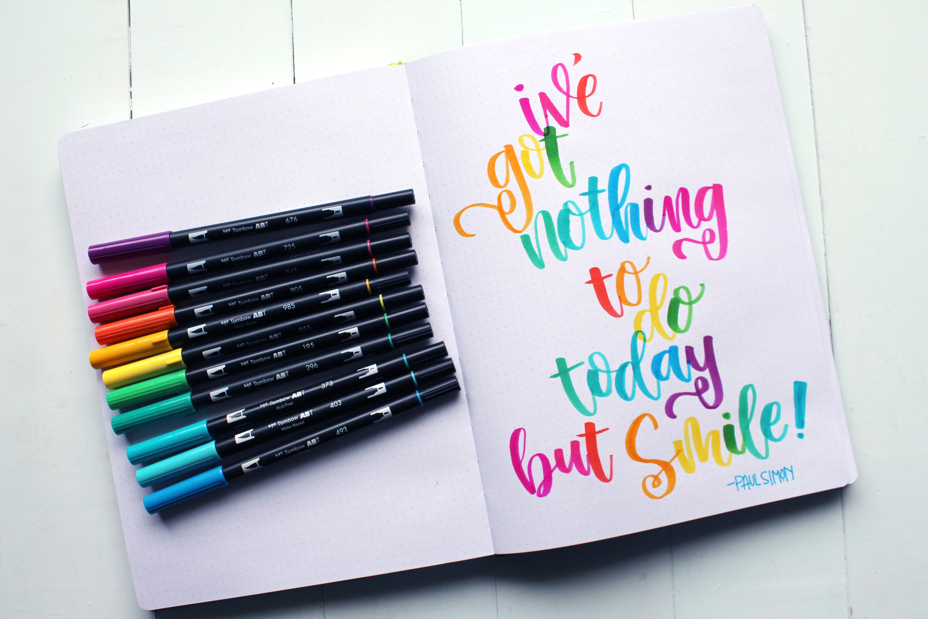 6 Resources for Free Lettering Worksheets - Tombow USA Blog