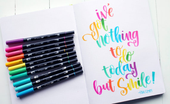 Handlettering Archives - Page 6 of 29 - Tombow USA Blog