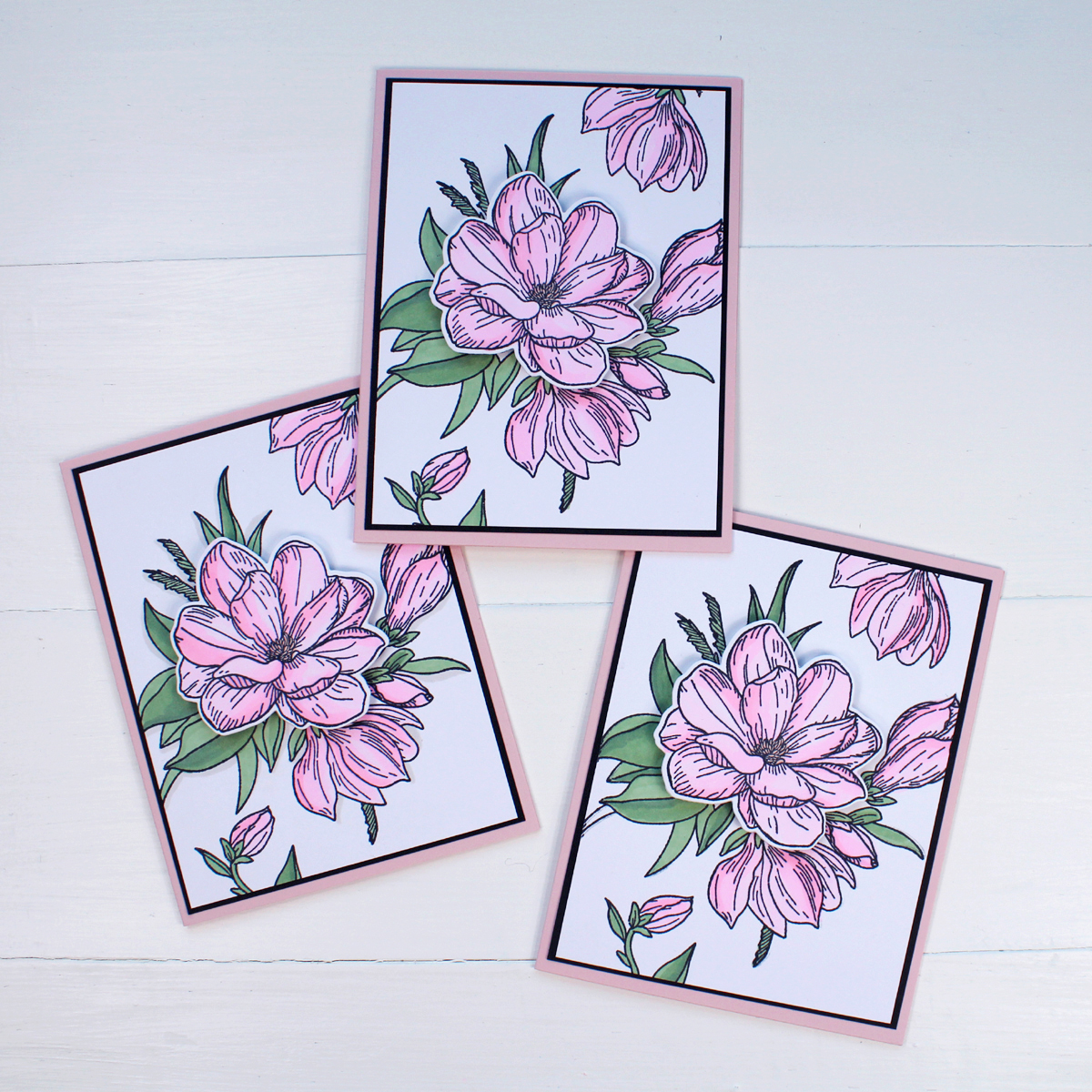 Waffle Flower Crafts - Clear Stamps - Wrapped Bouquet