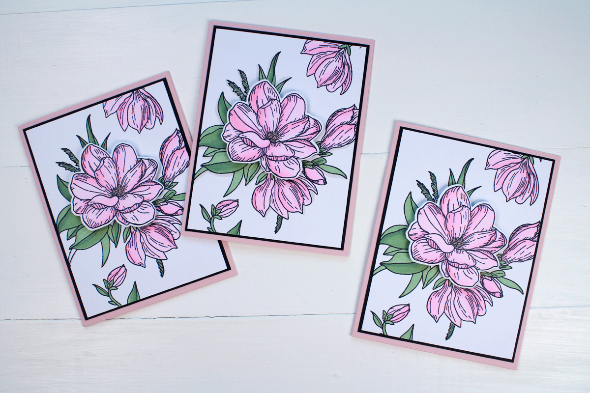 Flower Cards and Envelopes With Envelope Seals, Bandana Print Card Set,  Paisley Card Set, Handmade Blank Note Cards and Envelopes, Set of 6 