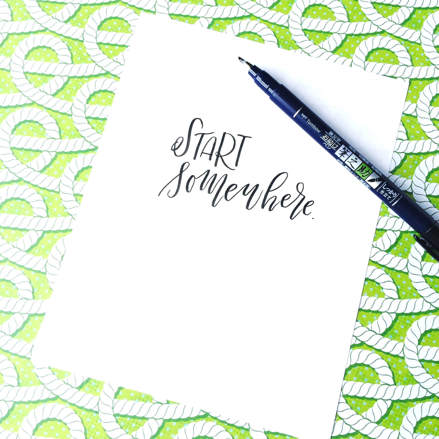 3 Ways to Style Your Lettering Photos with Scrapbooking Supplies