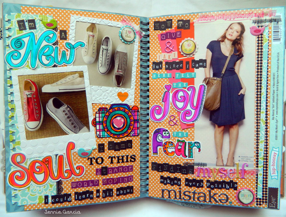 How to make a Smash book (scrapbook) for kids - a step by step guide