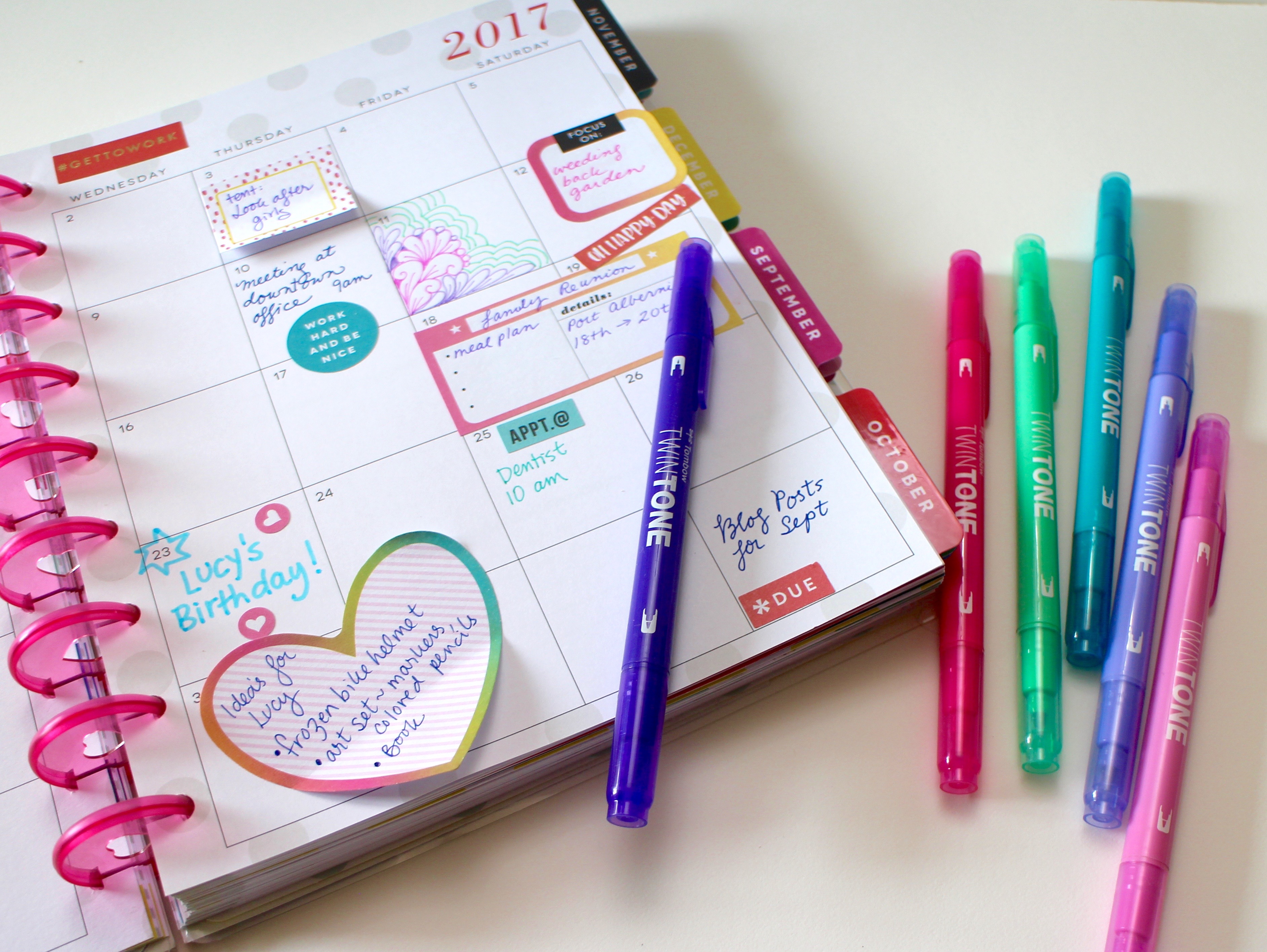 Great to use with your Happy Planner 