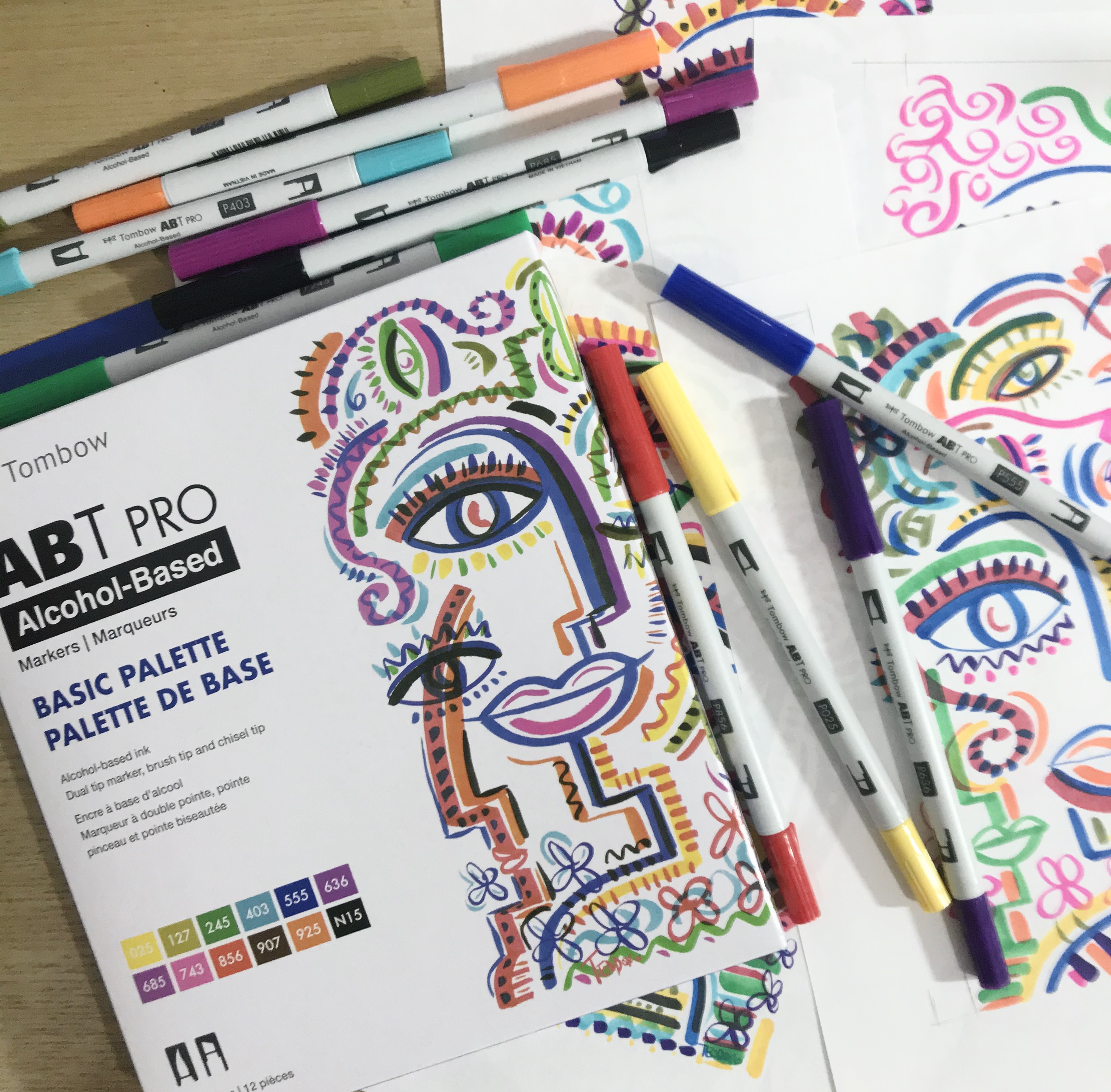 Tombow ABT PRO Alcohol-Based Markers