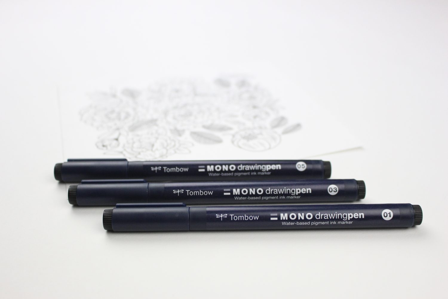 Tombow Mono Drawing Pen Set