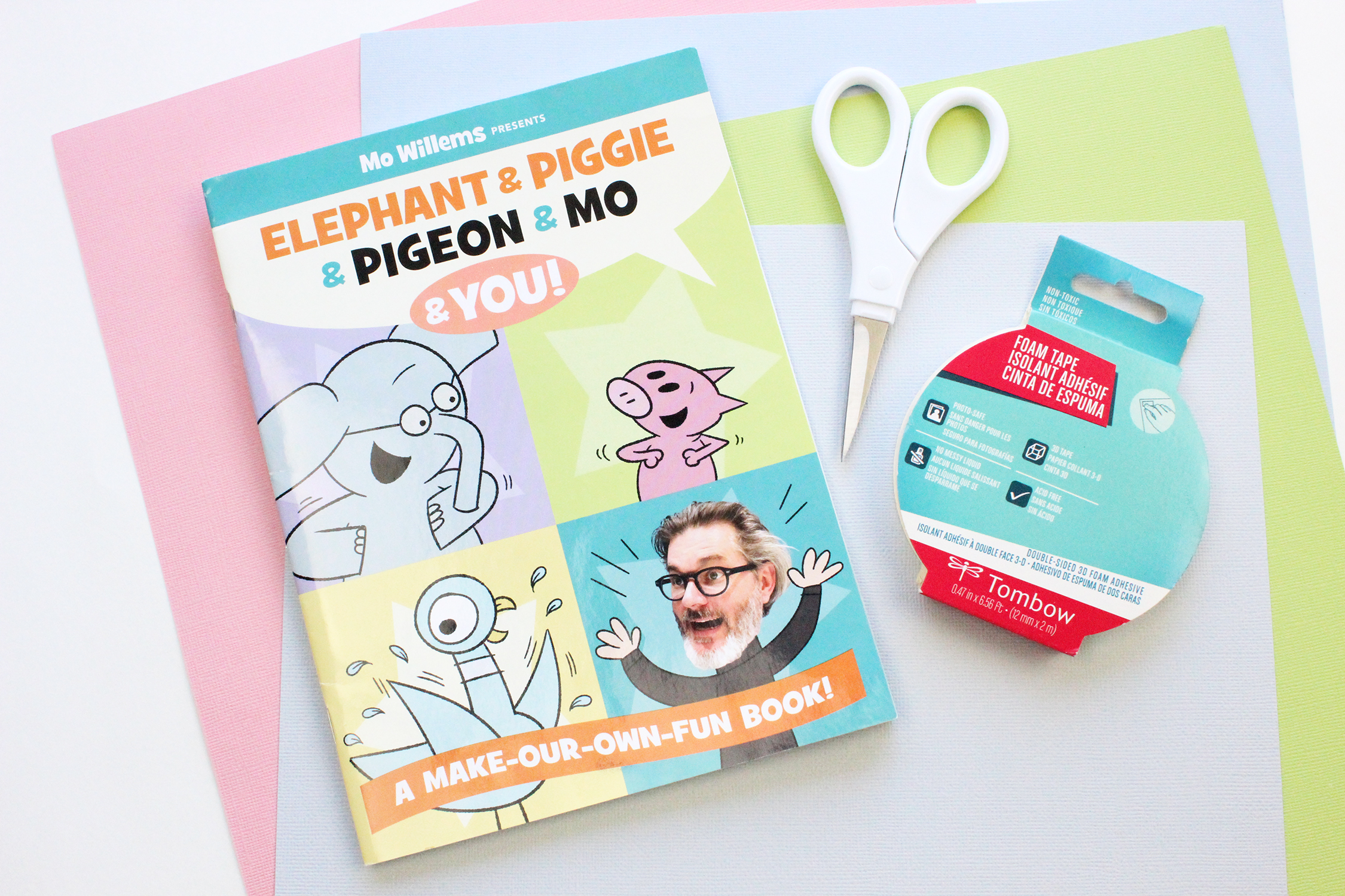 Elephant and Piggie DIY Home Decor Tutorial by @jenniegarcian #elephantandpiggie #tombow