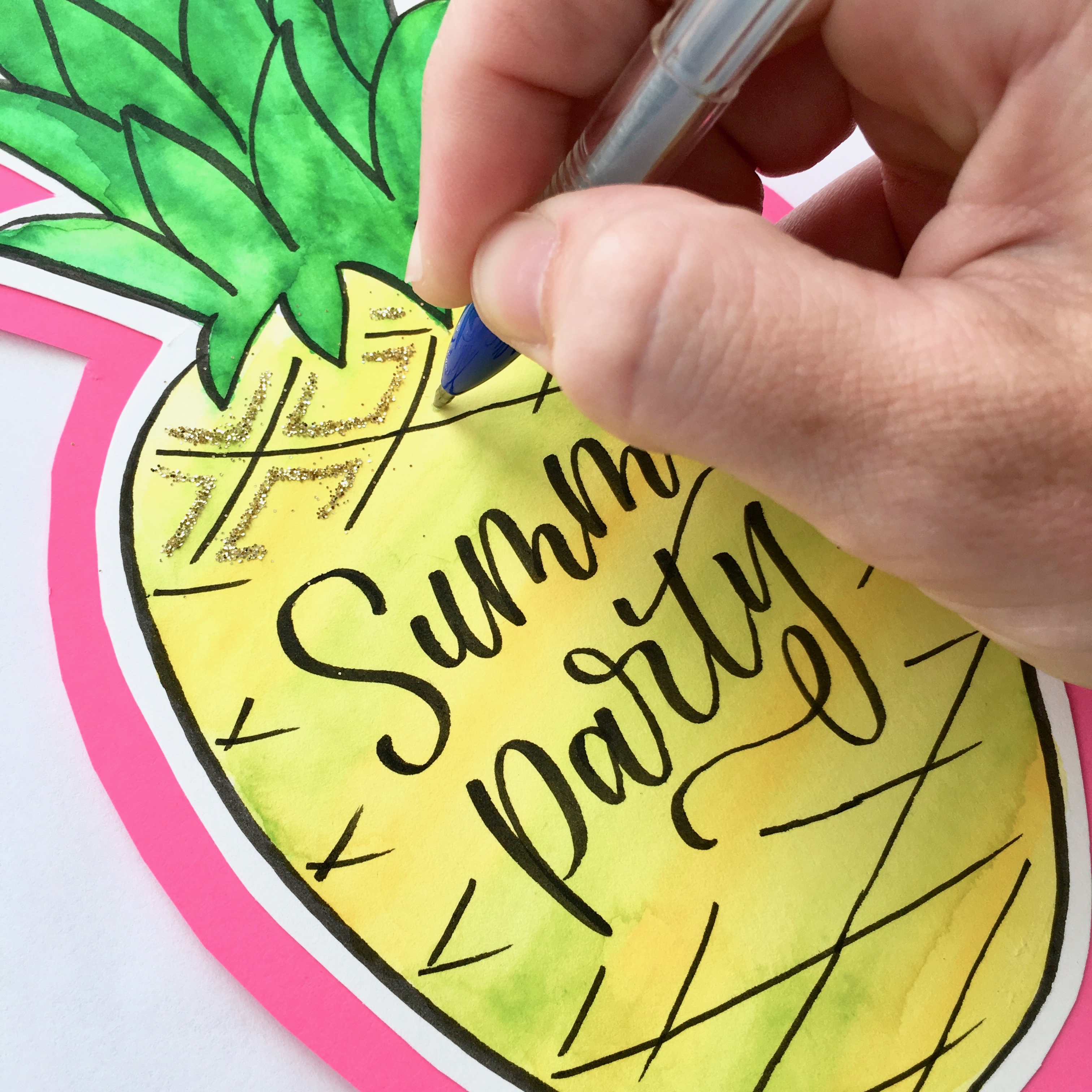 Pineapple Summer Invite - Adrienne11