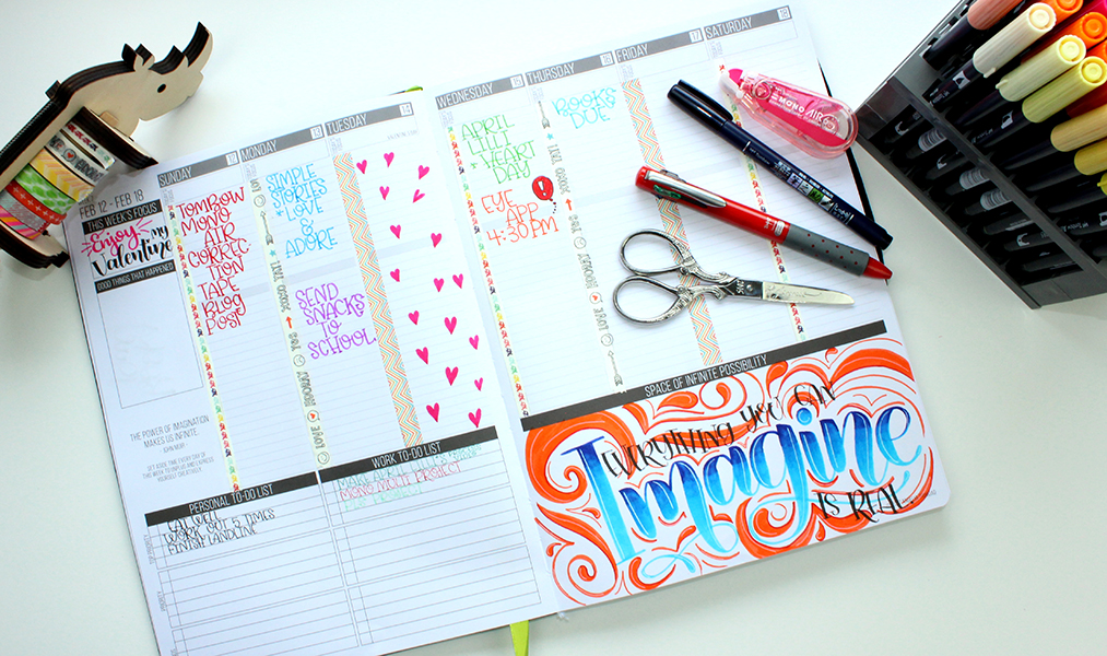 Customize Your Planner in a Colorful Way with Tombow USA