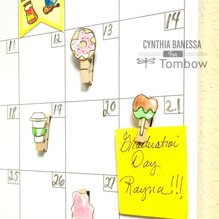 Create Planner Clips Using Doodles Tombow USA Blog