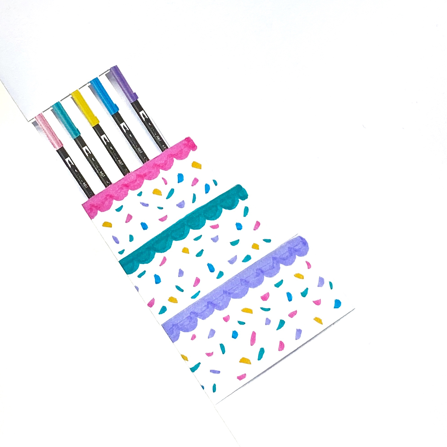 Easy Pop-Up Birthday Card by Jessica Mack on behalf of Tombow