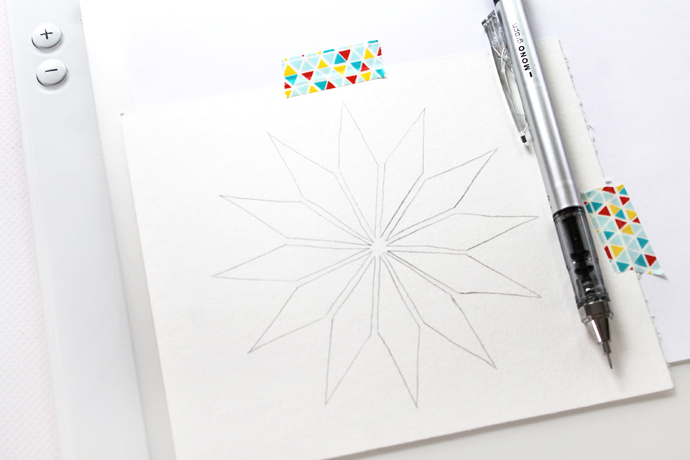 Learn how to "paint" Geometric Rainbow Art using the new Tombow TwinTone Rainbow set with this tutorial by @studiokatie on the @tombowusa blog. #tombowusa #rainbow #watercolor