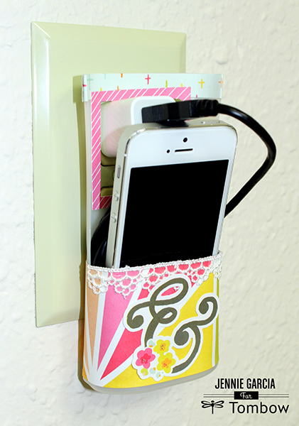 Recycled Phone Charging Station