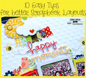 DIY Mini Scrapbook Layouts - Tombow USA Blog