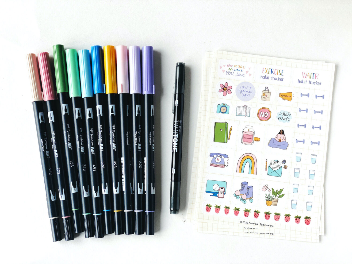 Self Care Journaling Set Tombow