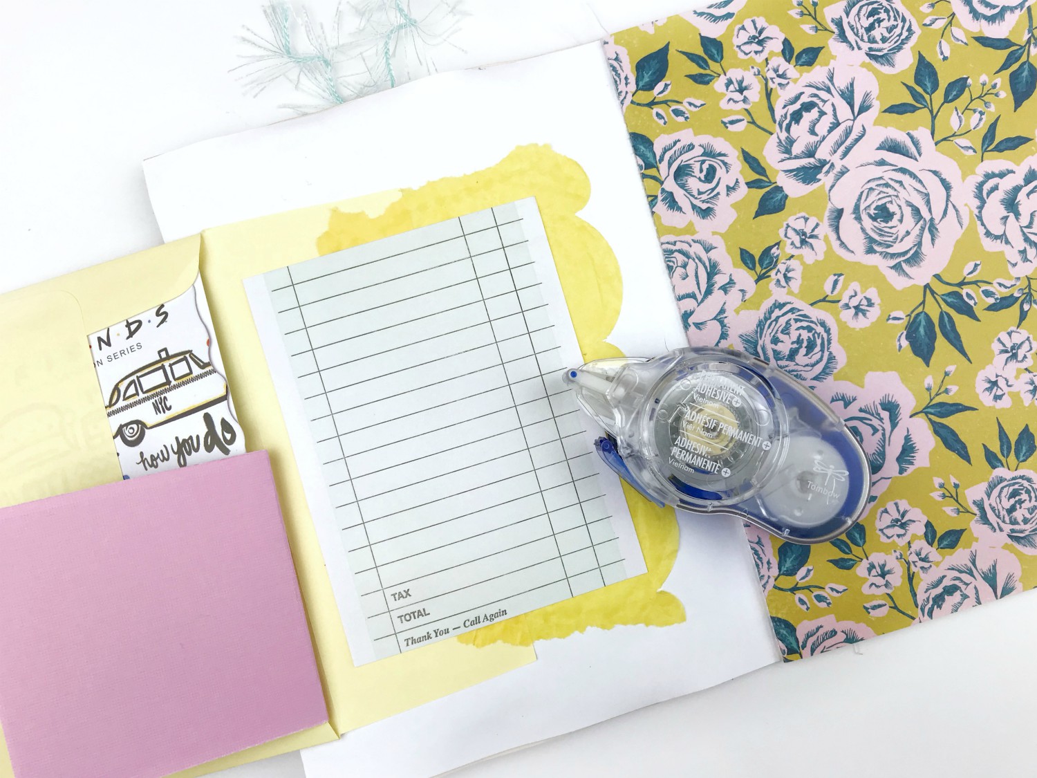 Memory Keeping in a Junk Journal - Tombow USA Blog