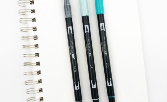 Easy Blending For Beginner Letterers by @serena_bee for #tombowusa