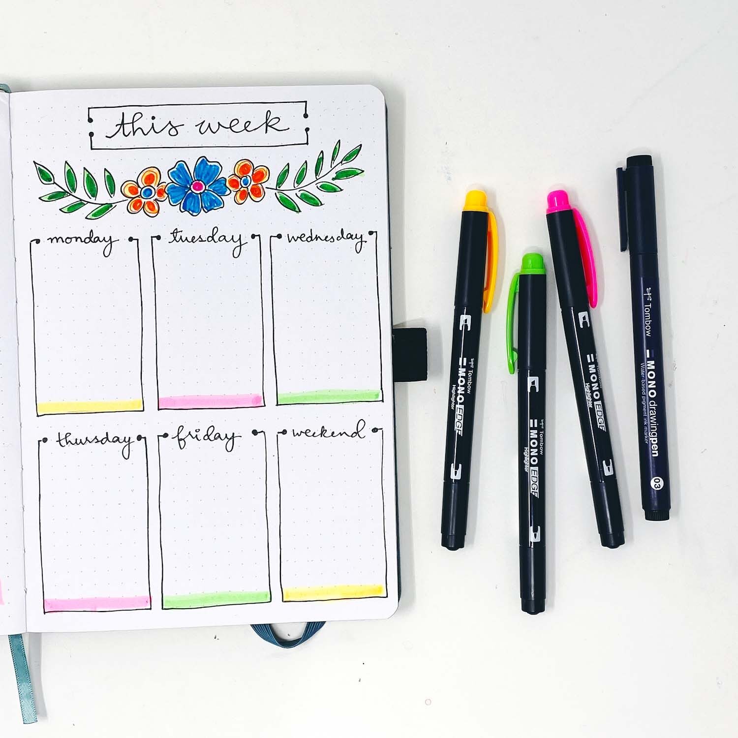 Tombow Creative Notetaking Kit