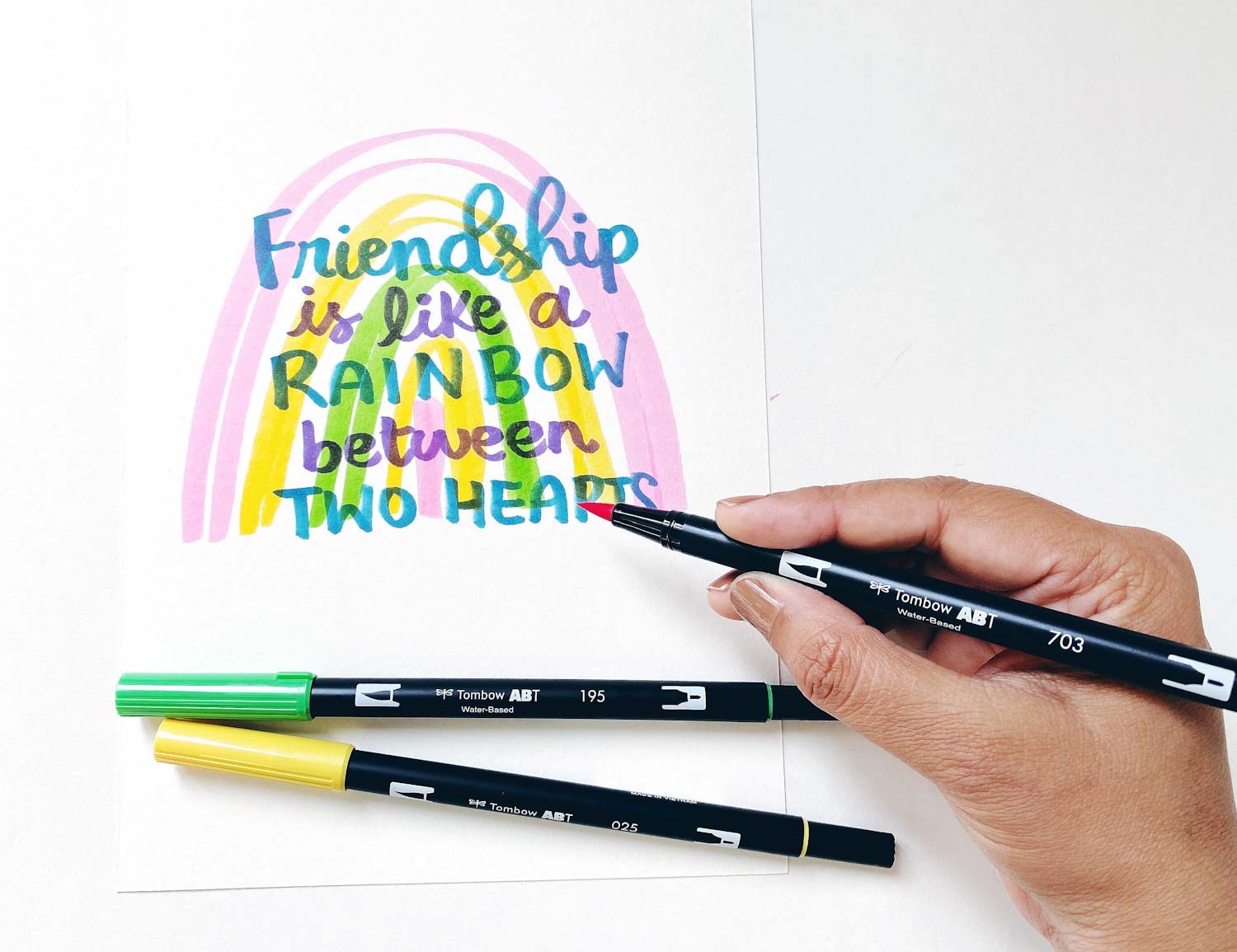 5 Tips to Lettering with Tombow Dual Brush Pens - Tombow USA Blog