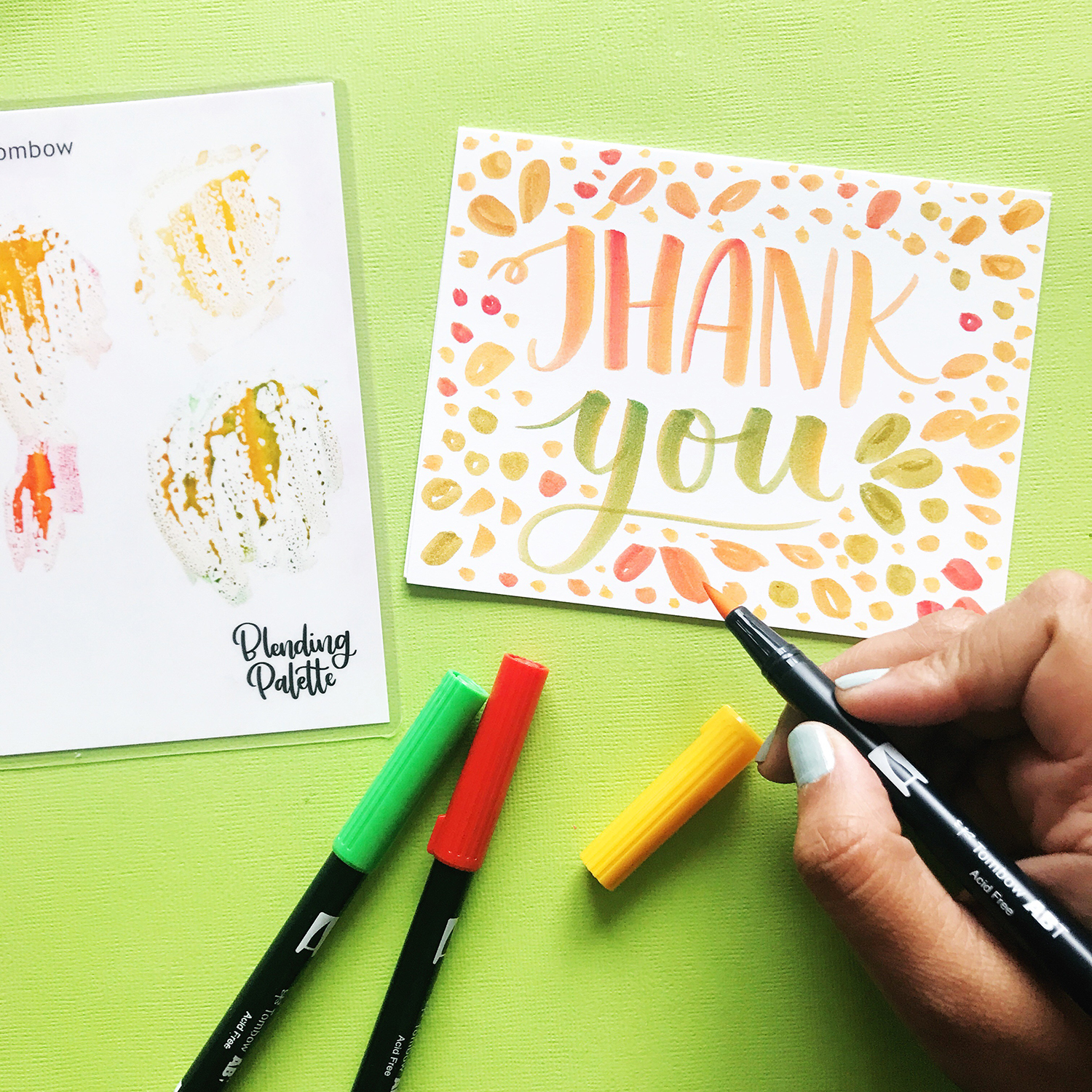 Easy Teacher Appreciation Card Ideas Tombow Usa Blog