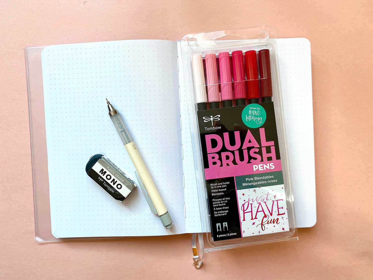 Lettering Tips using the Pastel Dual Brush Pens - Tombow USA Blog