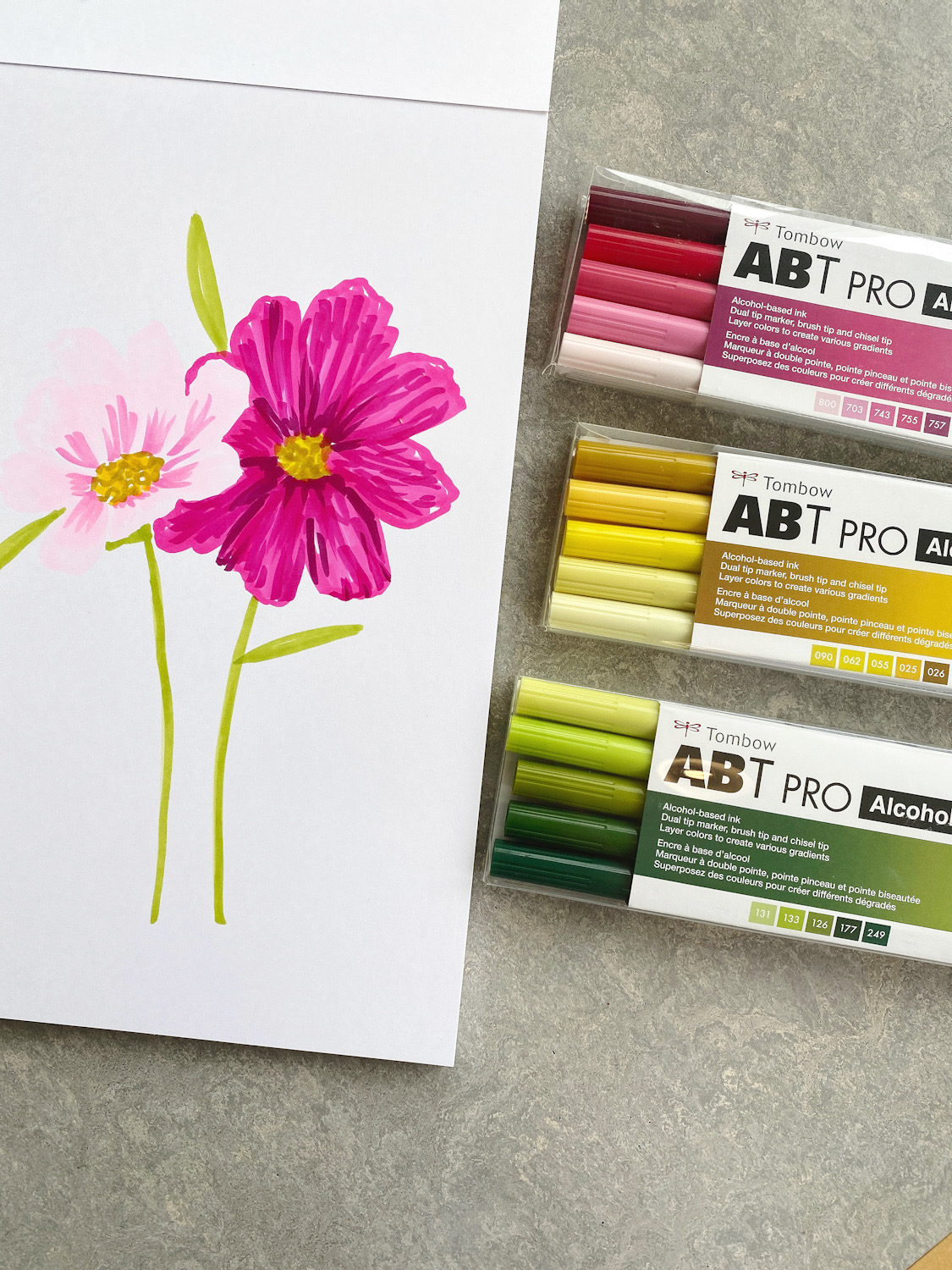 Pencil Shading Tips for Easily Sketching Flowers - Tombow USA Blog