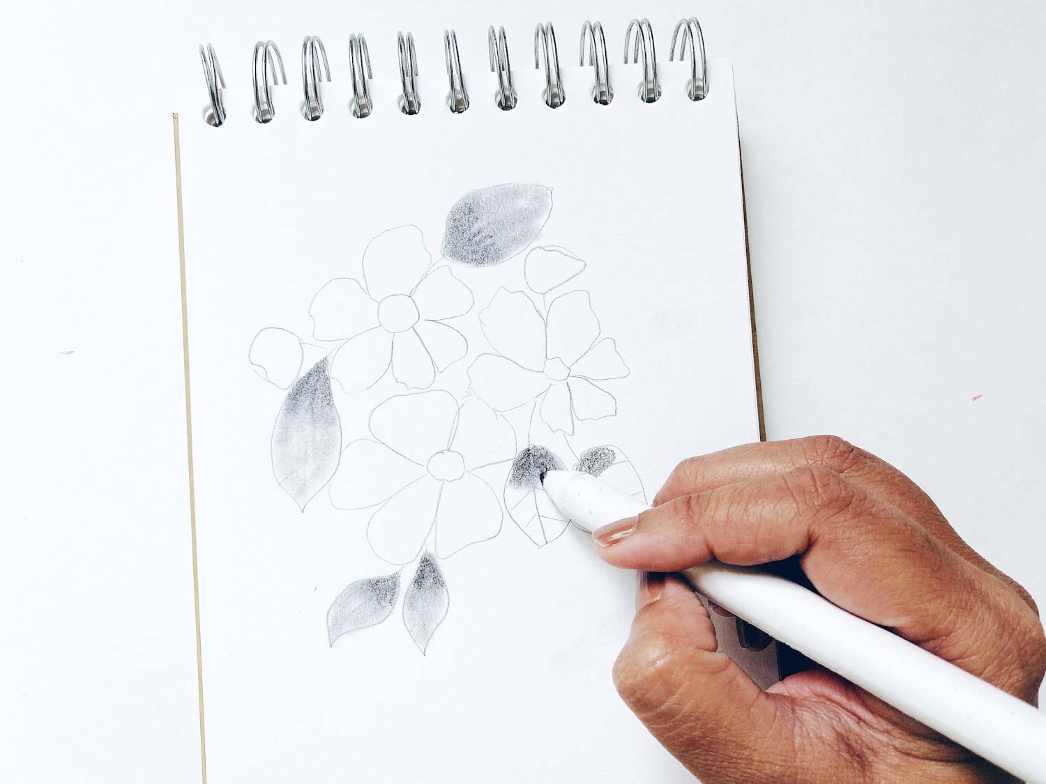 Pencil Shading Tips for Easily Sketching Flowers - Tombow USA Blog