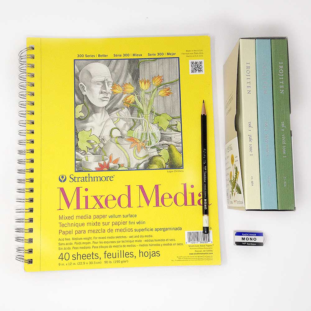 Mixed Media Sketching Using Colored Pencils - Tombow USA Blog