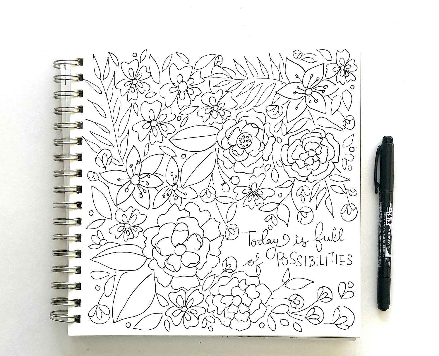 Pencil Shading Tips for Easily Sketching Flowers - Tombow USA Blog