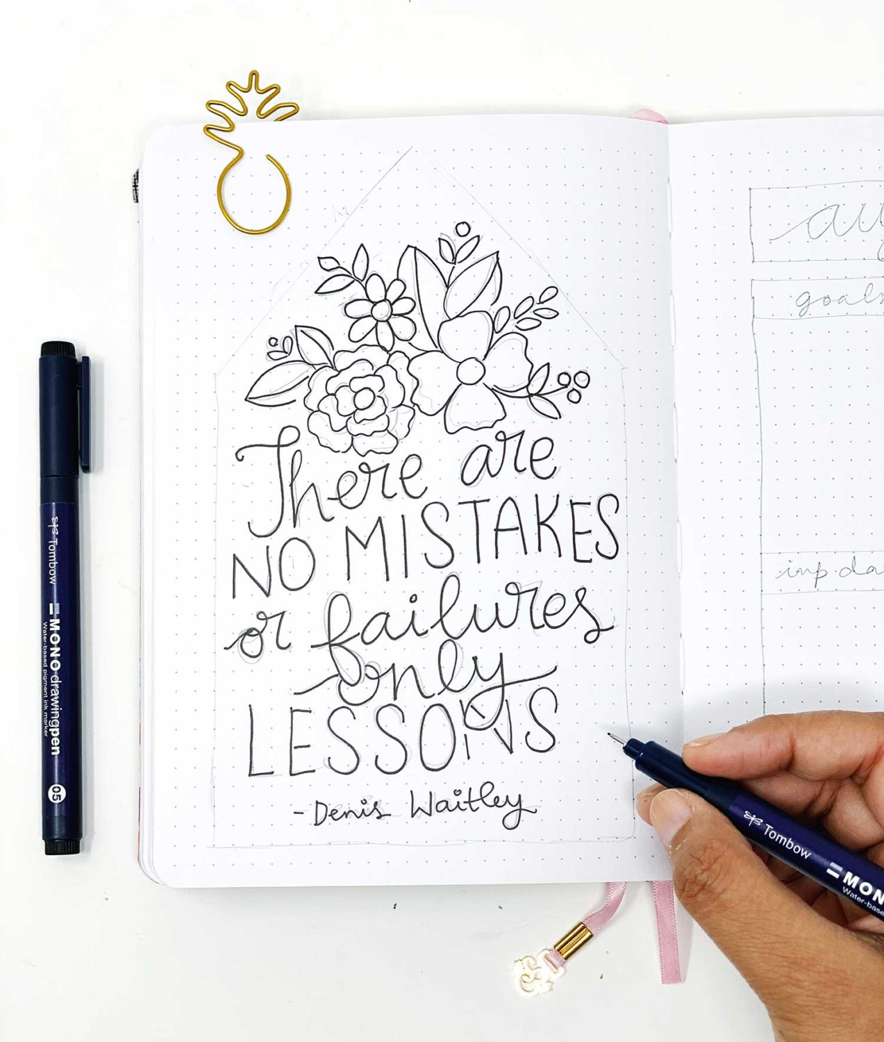 Make a Quote Book for Hand Lettering - Tombow USA Blog