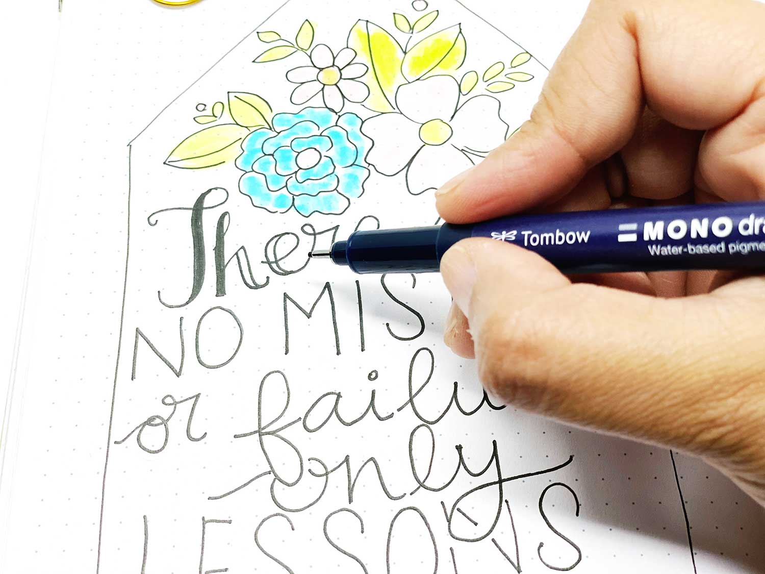 Make a Quote Book for Hand Lettering - Tombow USA Blog