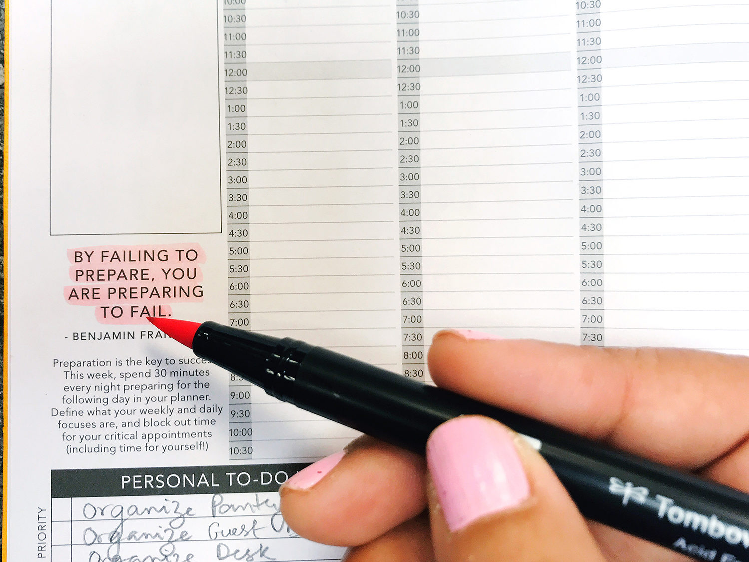 Passion Planner Tips Smitha Katti