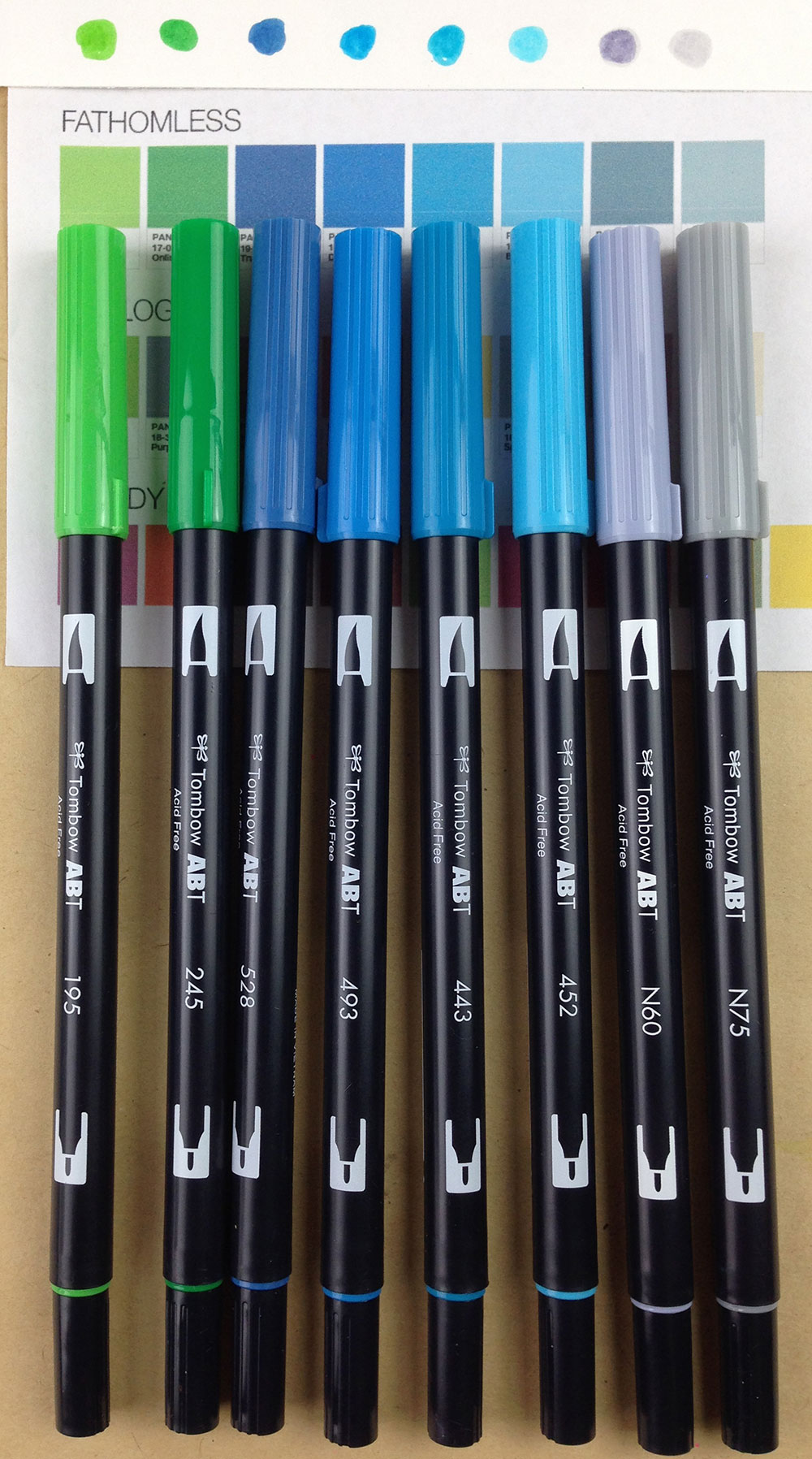 Color Harmonies with Dual Brush Pens - Tombow USA Blog